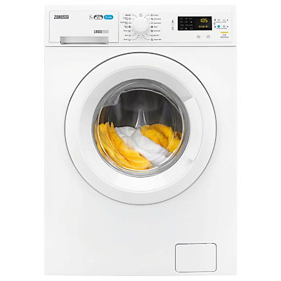 Zanussi ZWD71463NW Freestanding Washer Dryer, 7kg Wash/4kg Dry Load, B Energy Rating, 1400rpm Spin, White